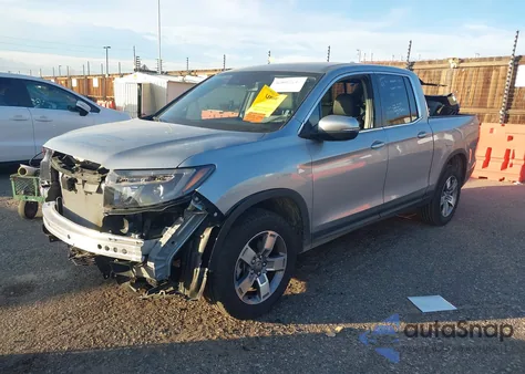 2025 Honda Ridgeline Rtl z USA, uszkodzony, nr VIN 5FPYK3F51SB042674